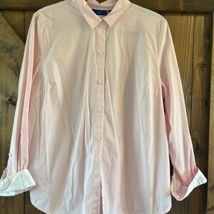 Apt. 9 Pink Striped Blouse
